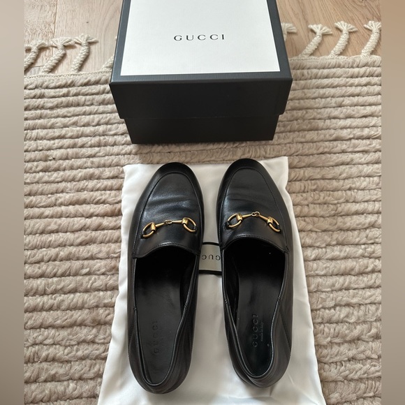 Gucci Jordaan Leather Loafers - Picture 6 of 6